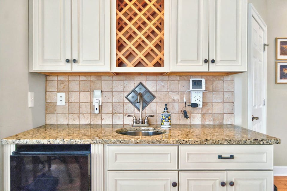 Wet bar in 1st floor living room