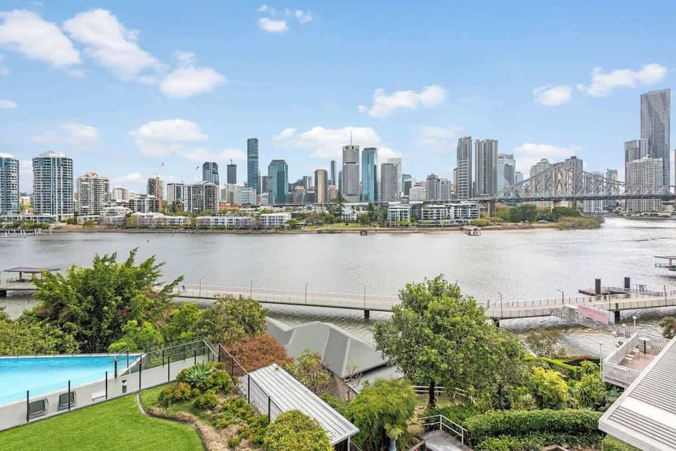 Bring your joggers for the nearby riverwalks...