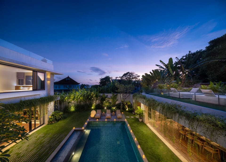 View from the rooftop area