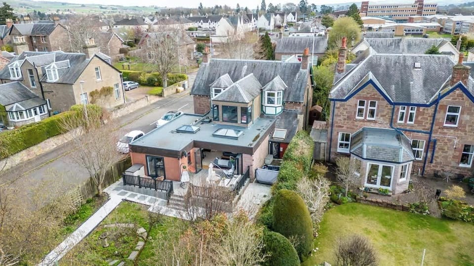 Rear of the property