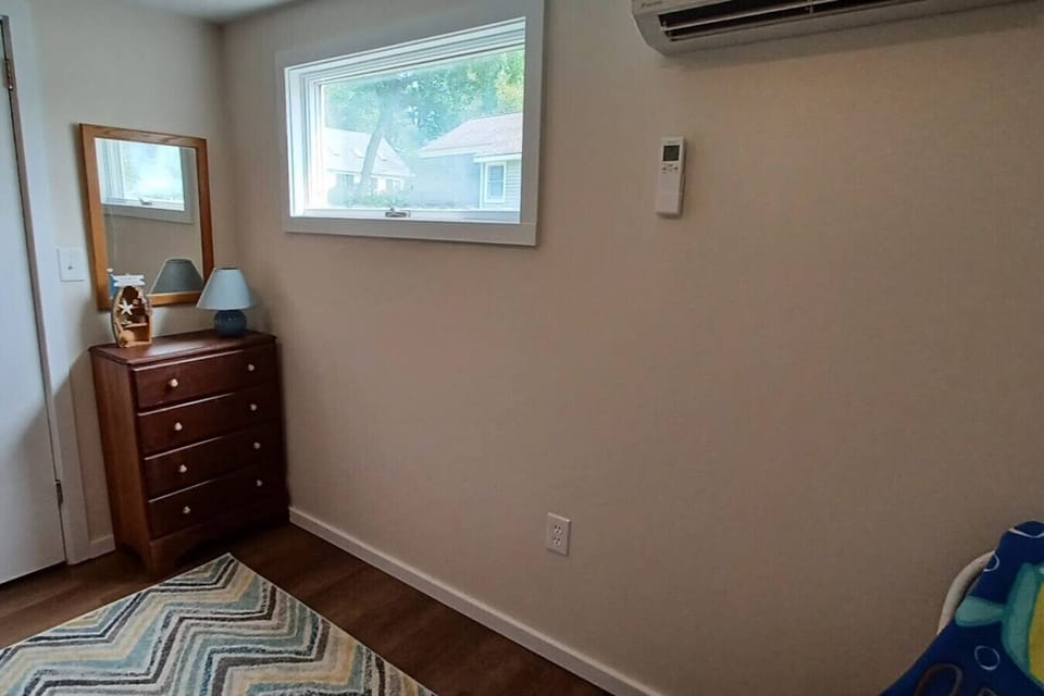 2nd Bedroom with Twin Bunk Beds and A/C Unit