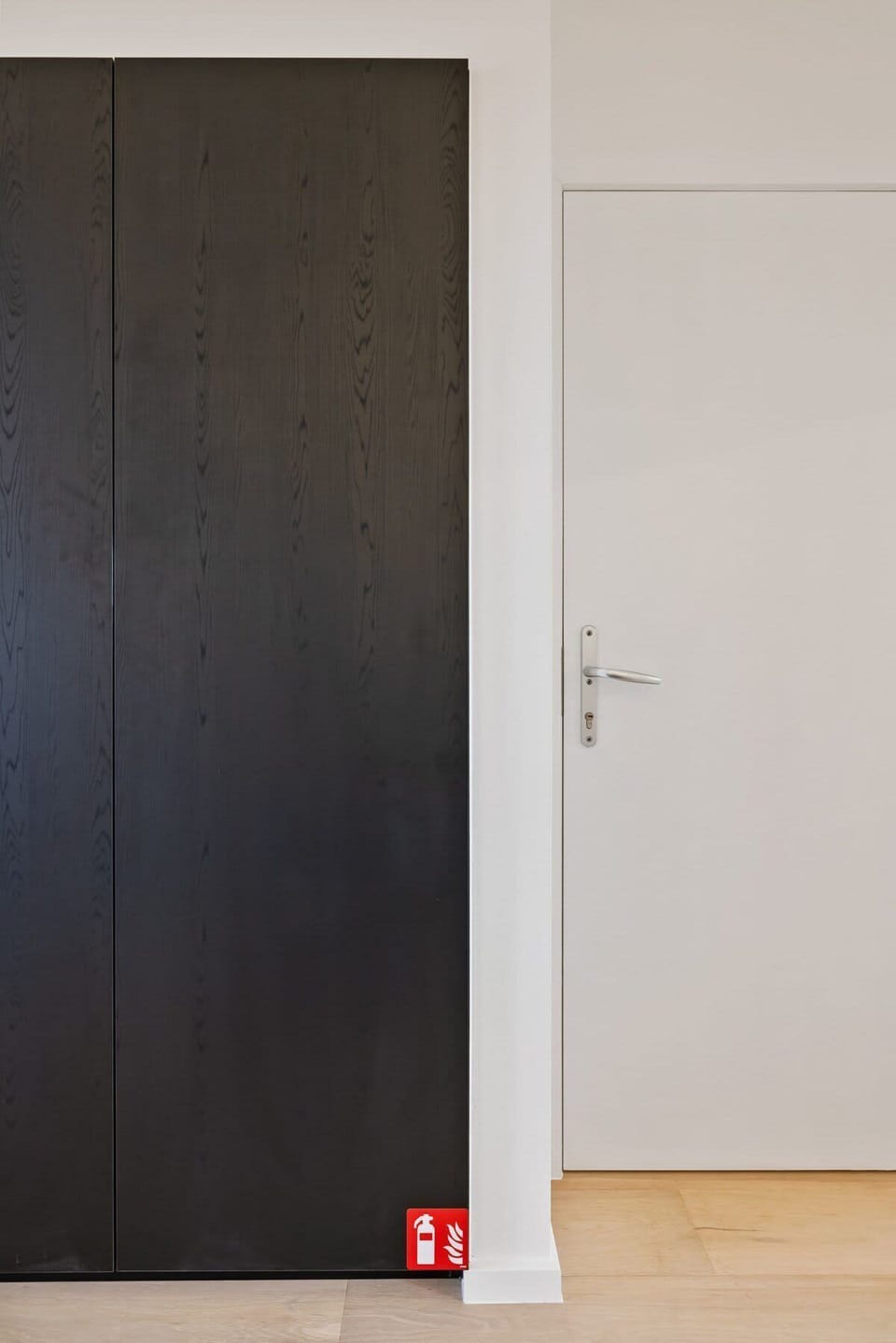 Hallway with cloakroom