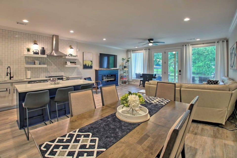 Bright, open-concept living with seamless flow from kitchen to lounge – perfect for family gatherings