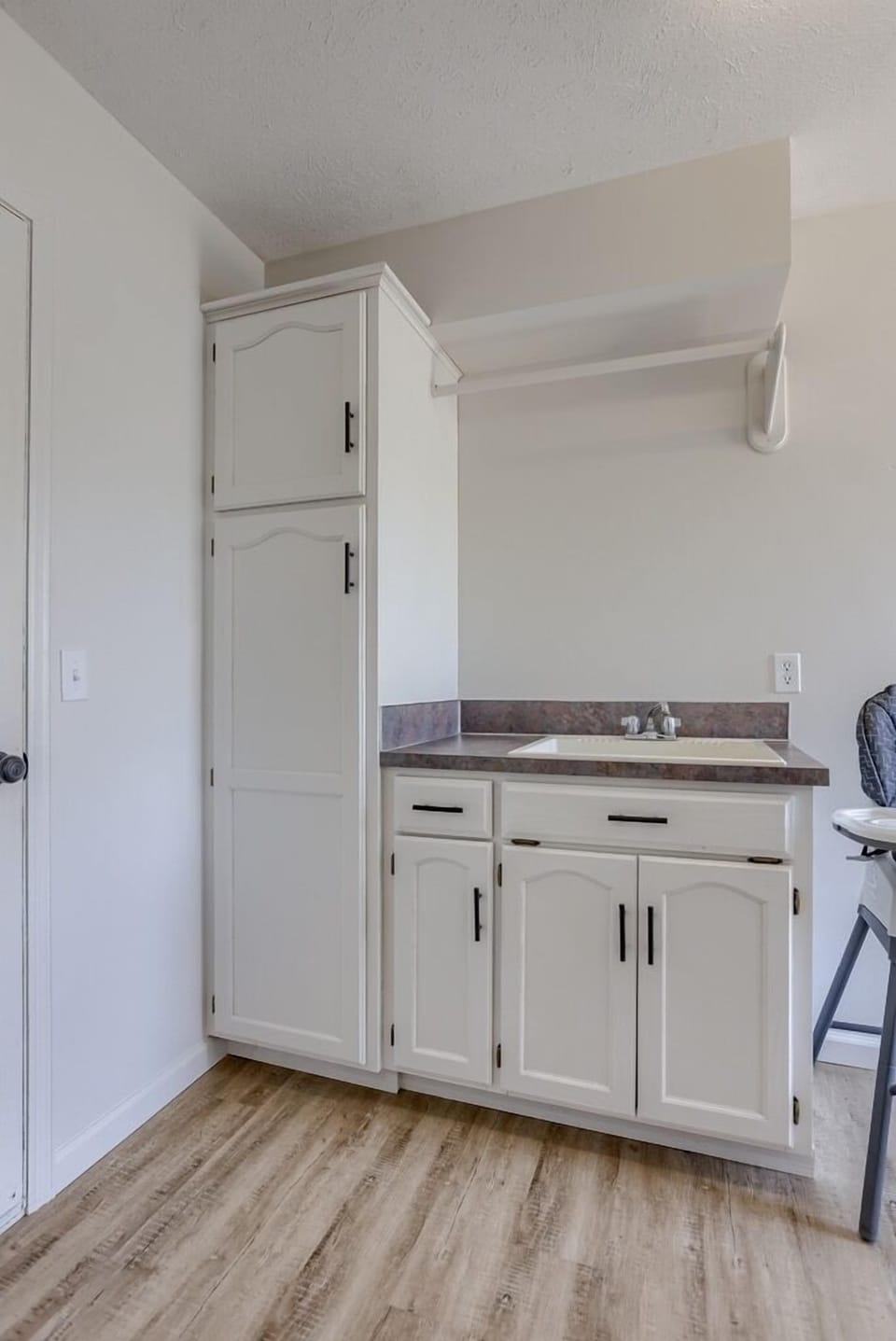 main floor laundry off of kitchen
