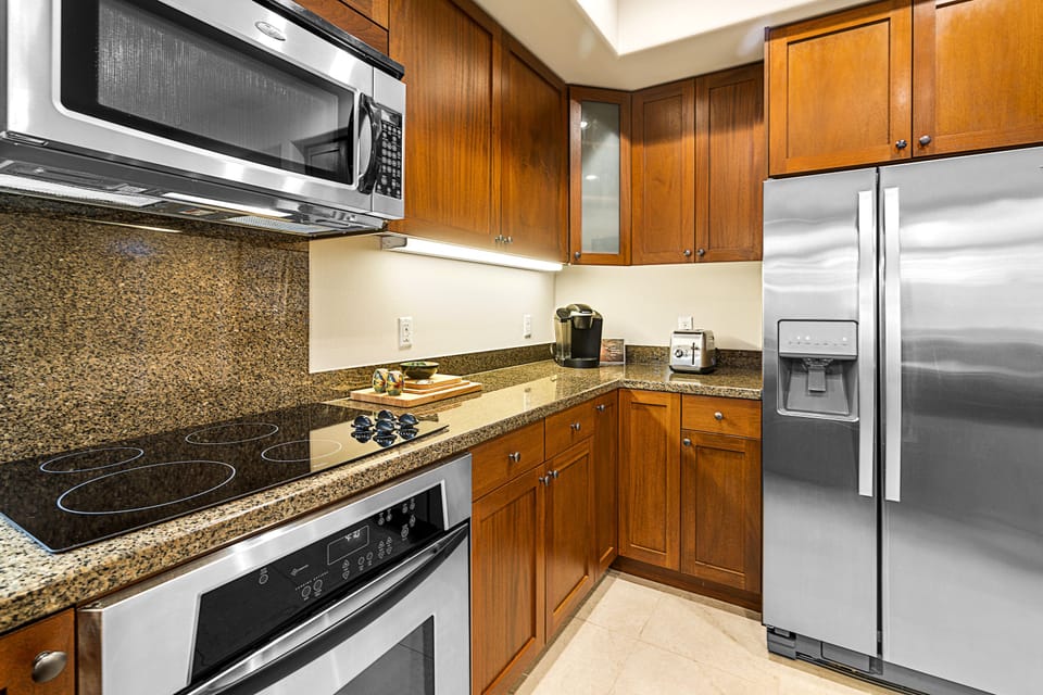 Fully equipped kitchen