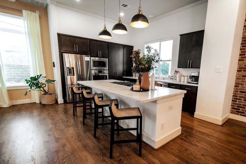 Enjoy your home away from home meals in our chef style kitchen