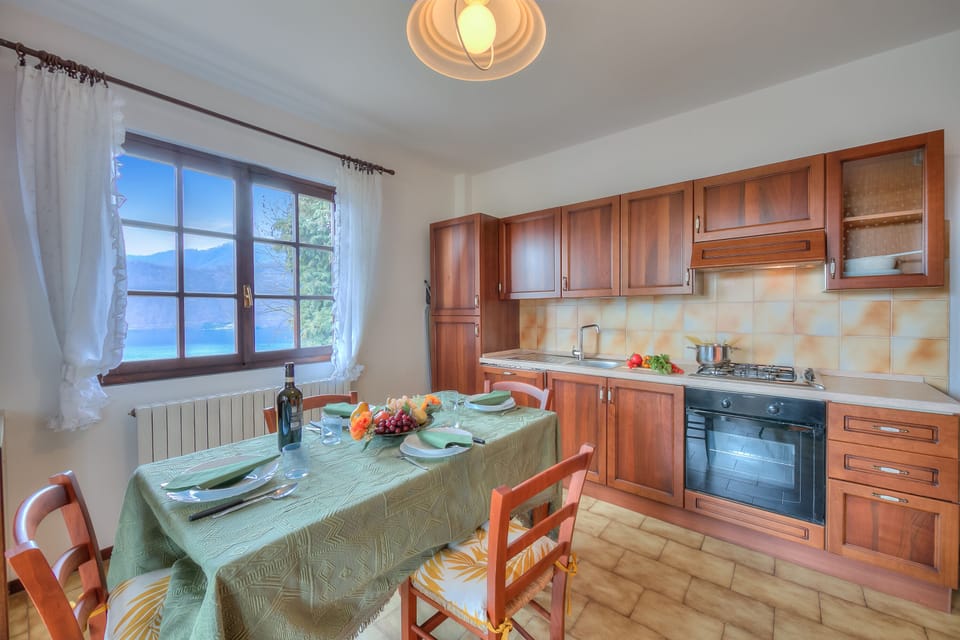 Kitchen and dining area
