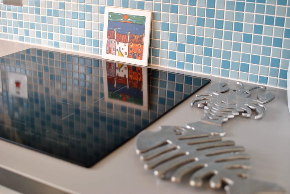 The kitchen is well equipped for budding chefs