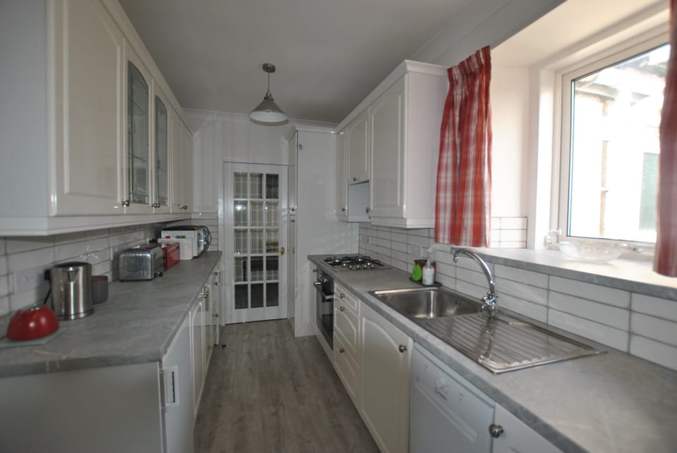 The kitchen is well equipped