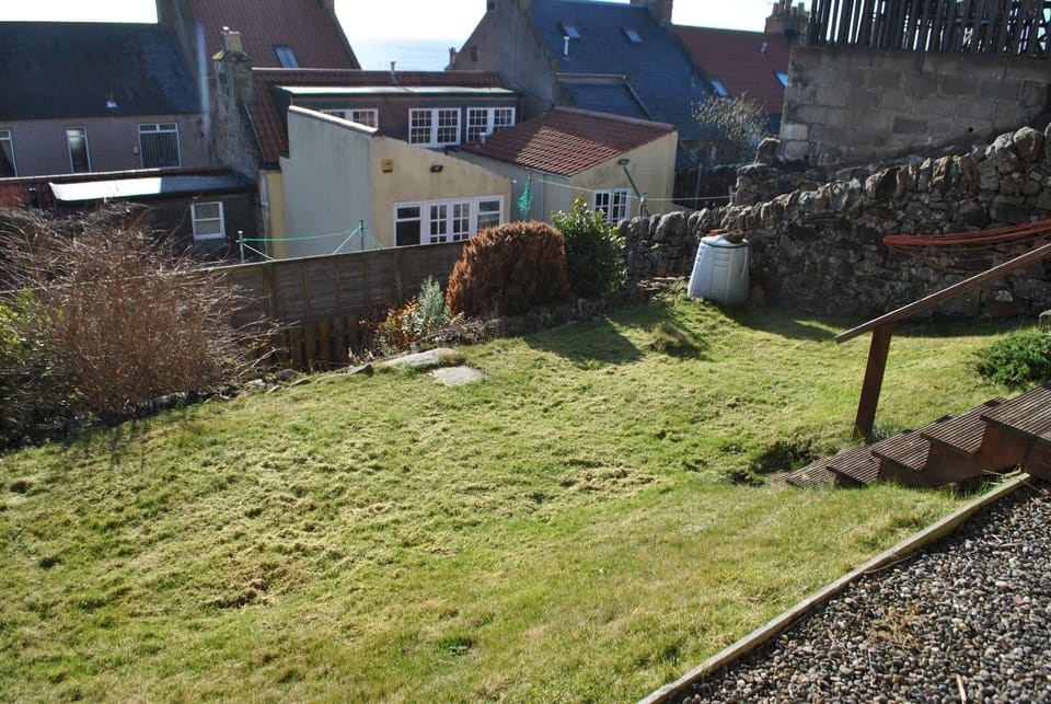 Enjoy the sunshine in the seaward-facing secluded garden