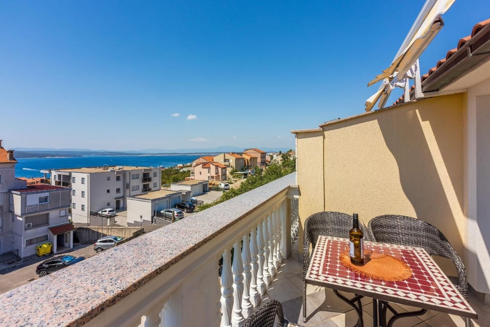 Balcony overlooking the sea