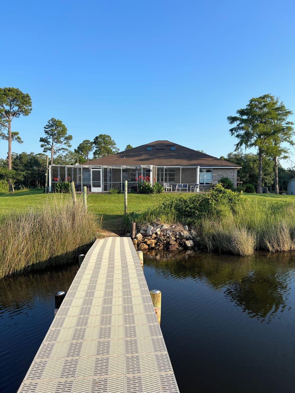 House from the dock