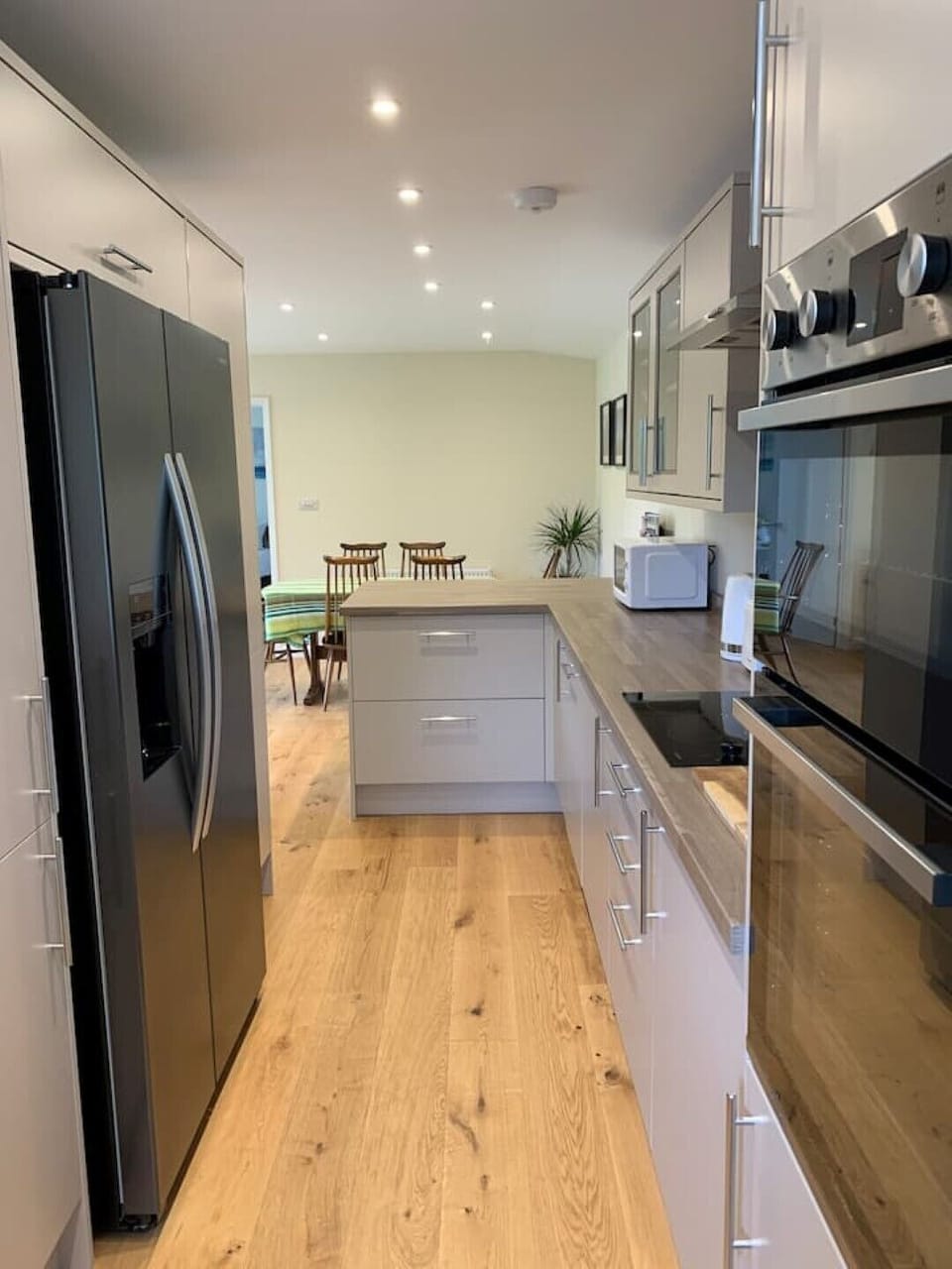 Kitchen from the window.