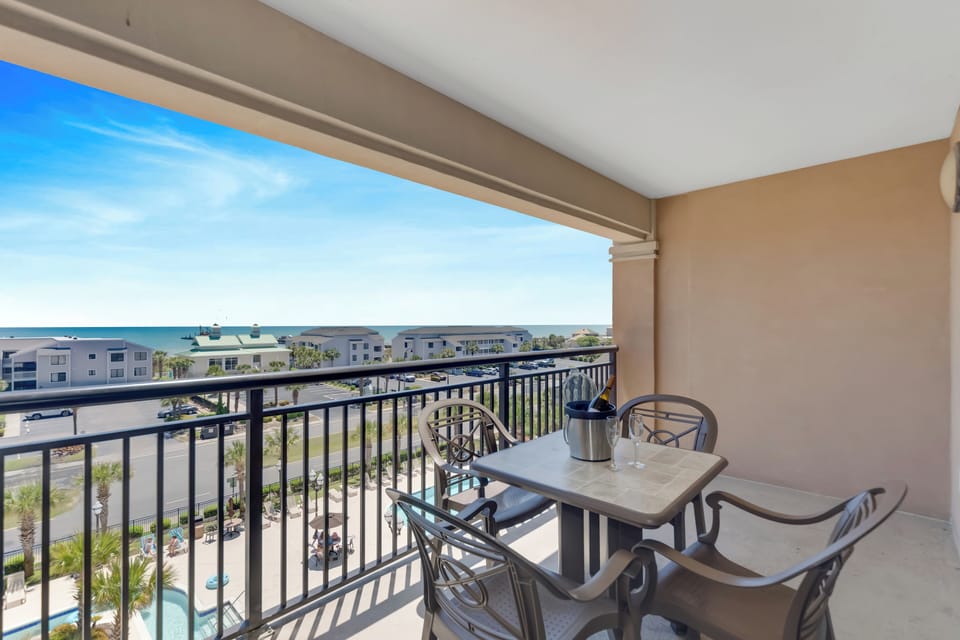 Your private balcony offers dining with stunning sea views—sip coffee while watching the azure horizon stretch endlessly before you.