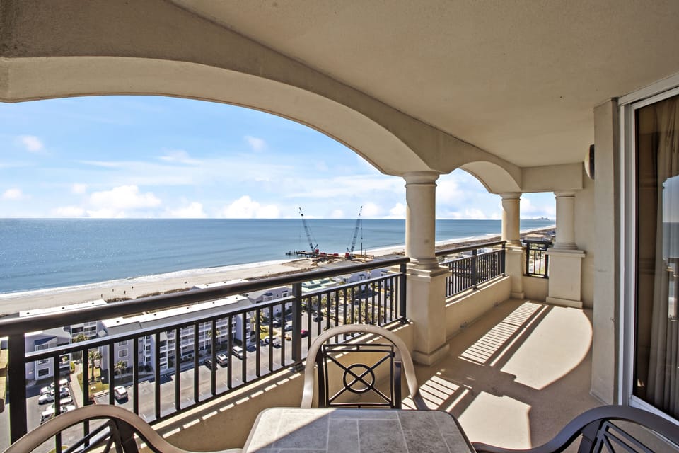 Your private balcony offers stunning sea views where you can savor morning coffee while watching the waves.