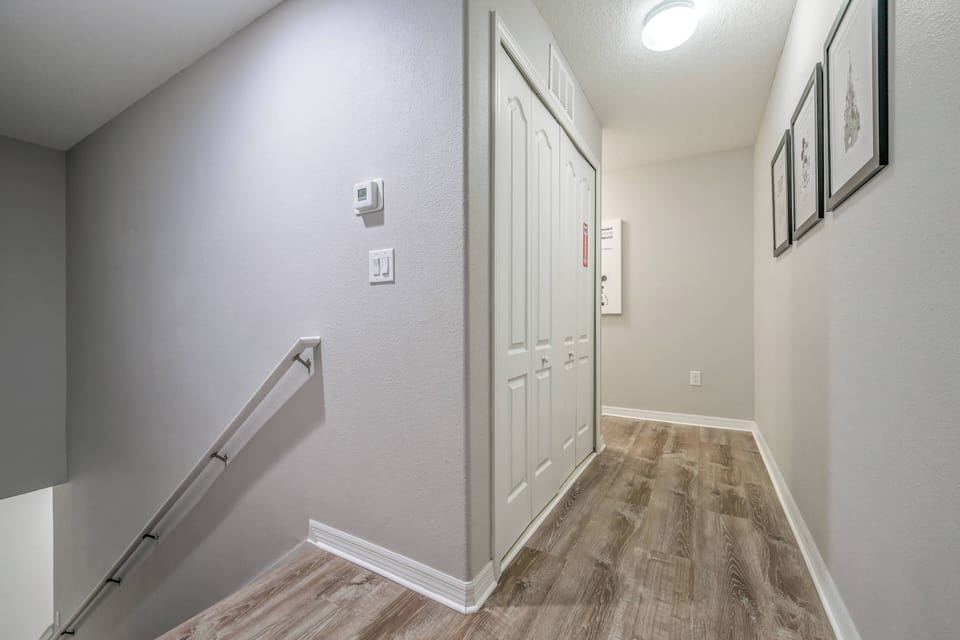 Access to second floor and remaining bedrooms