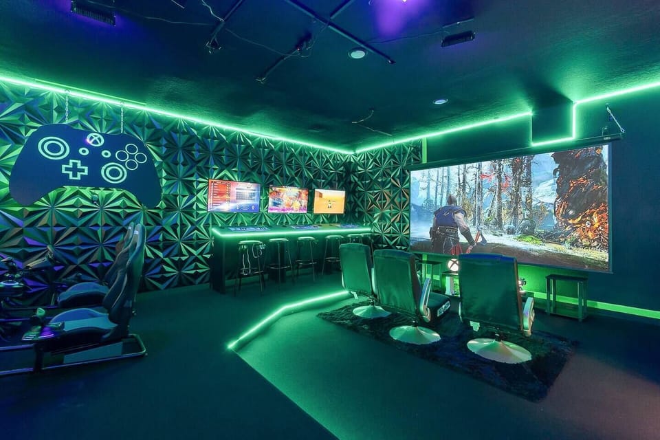 Private arcade with featuring XBOX and so much more