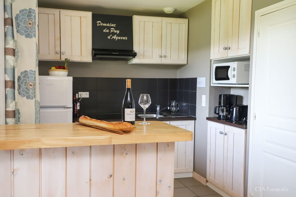 Cook a delicious meal in the kitchen.