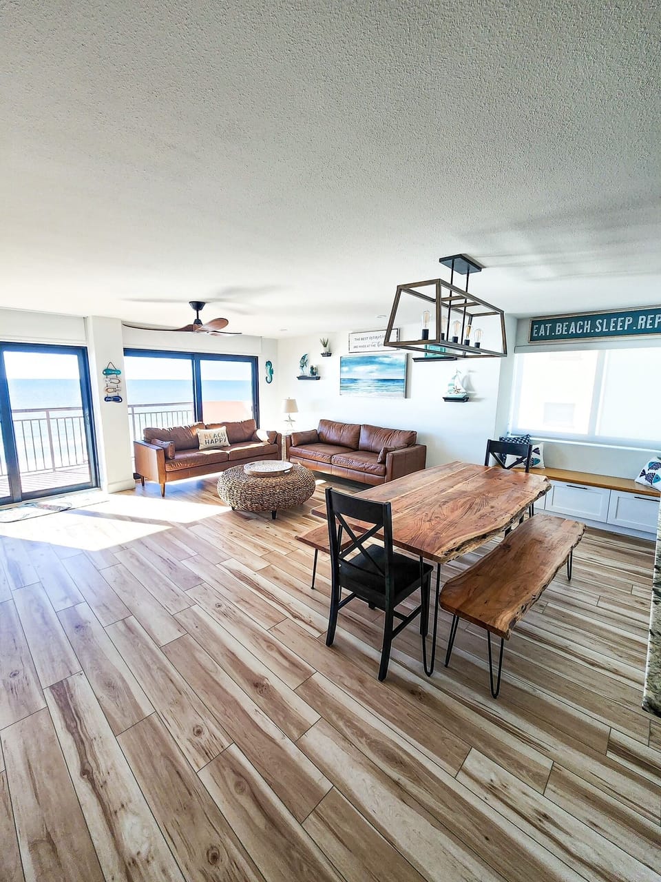 Main living and dining area