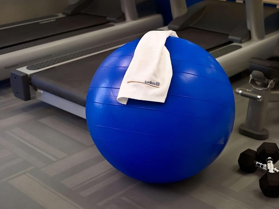 Recharge after workouts with fresh towels and training essentials.