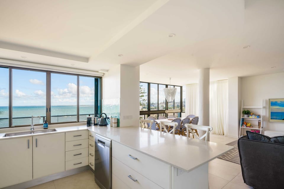 Experience culinary bliss in a kitchen with a view that's truly inspiring.