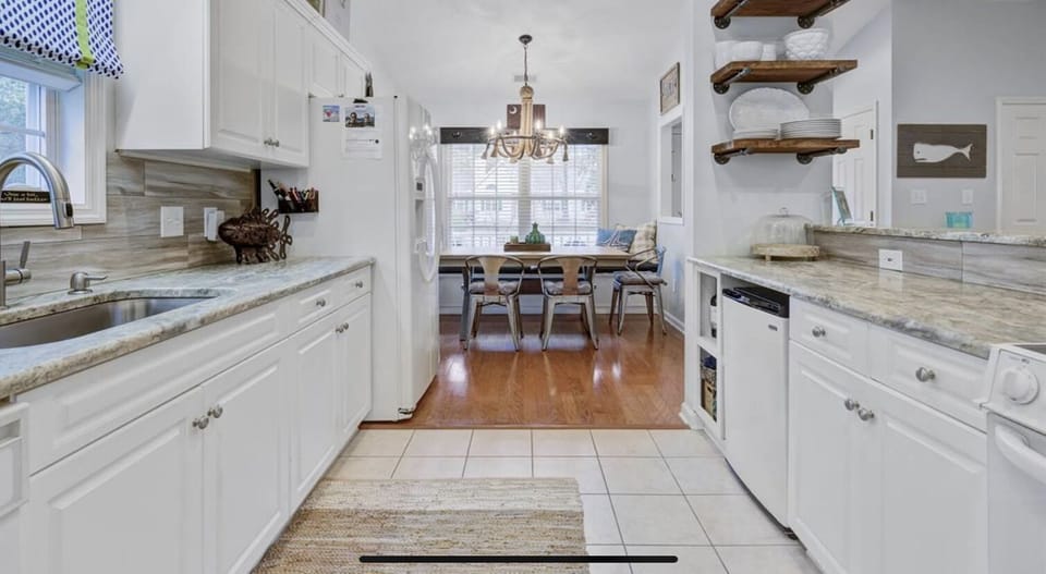 Large Kitchen with Dining Table