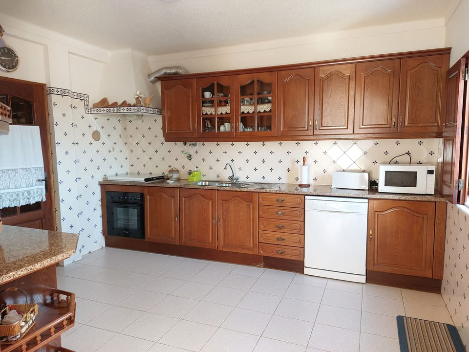 Cozinha bem equipada