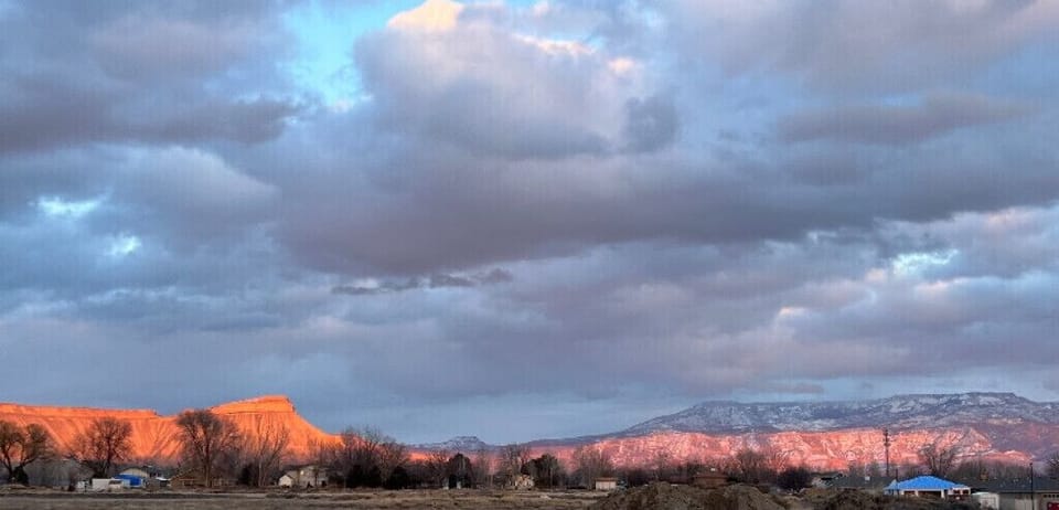 View of the Grand Mesa 