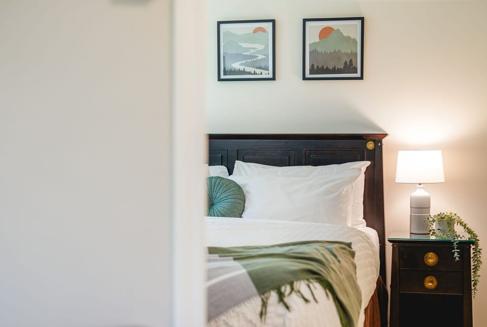 Whether you're unwinding with a book or enjoying a peaceful night's sleep, this cozy room is your personal haven.