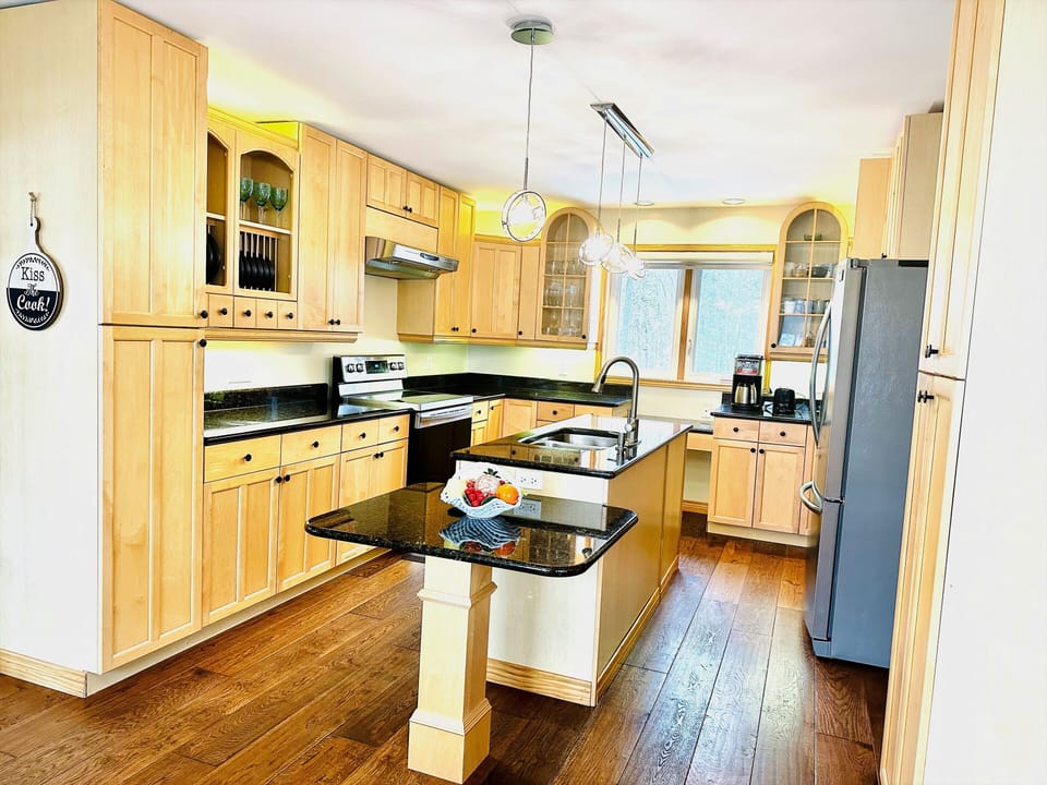 Kitchen with everything you need for cooking