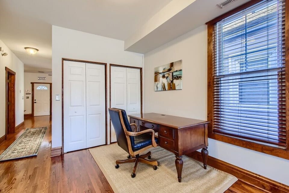 Living area desk