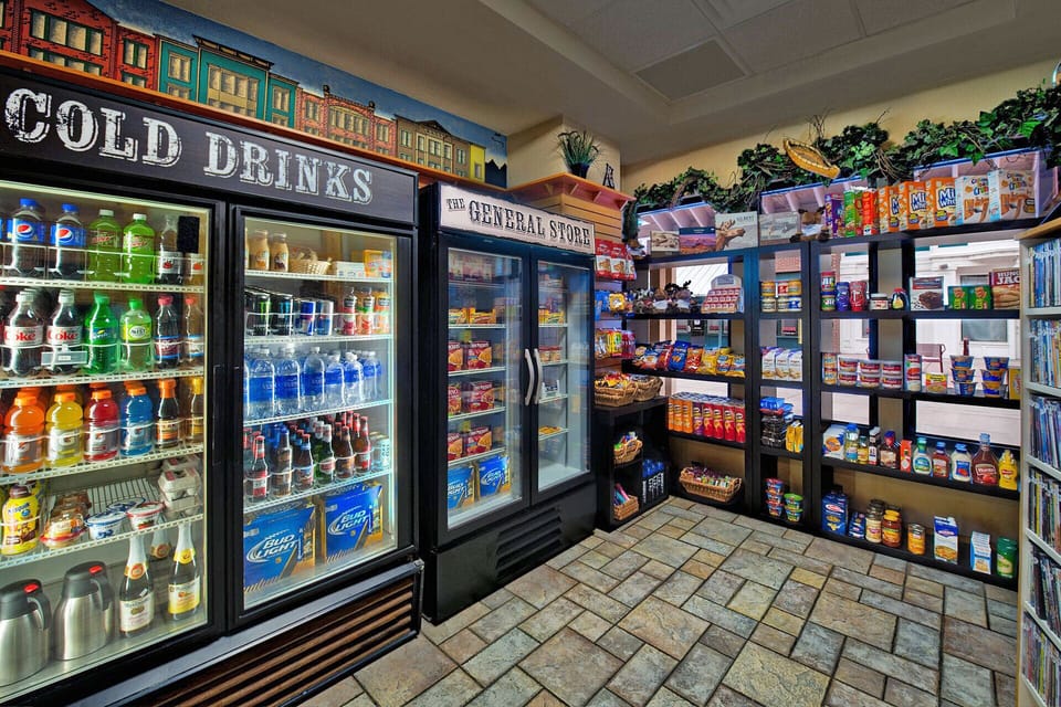Convenient marketplace on site