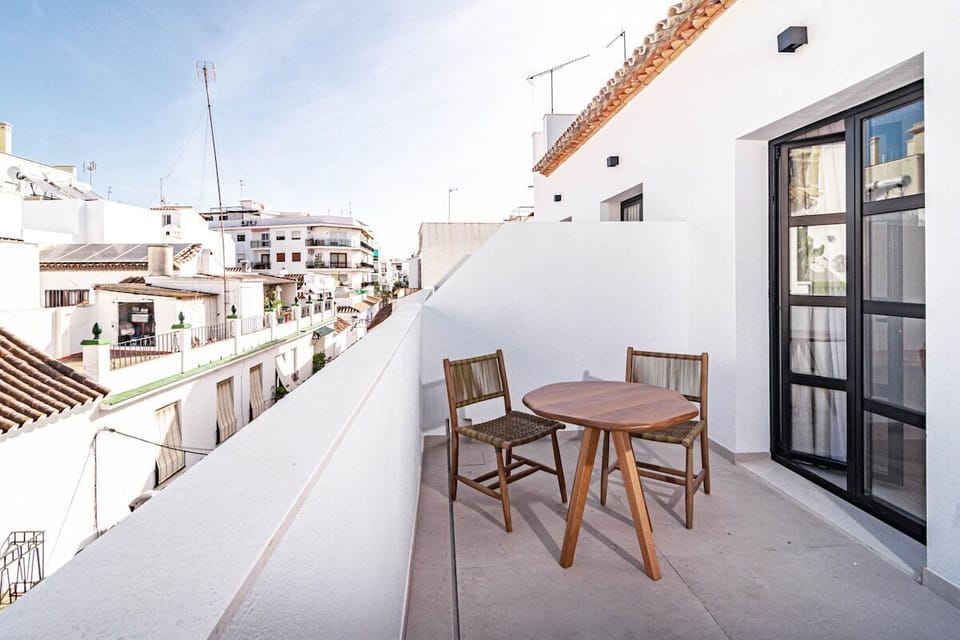 City view, terrace, relaxing area, 