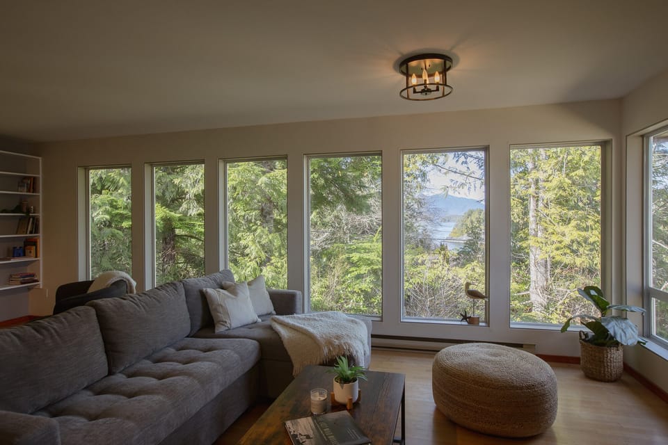 Living room with a view