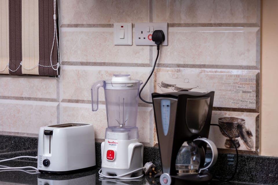 Toaster,Blender and coffee maker