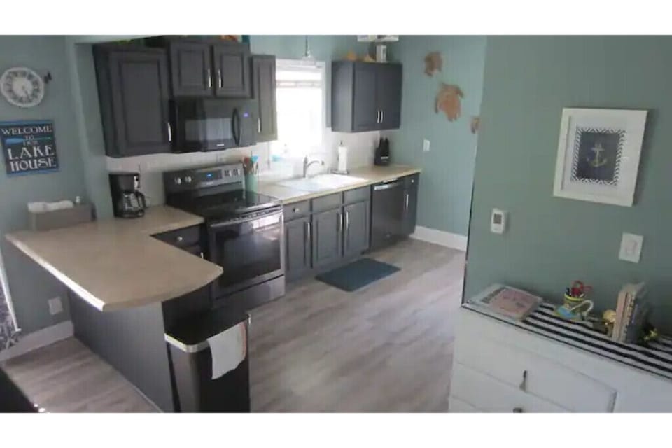 Kitchen with all the amenities