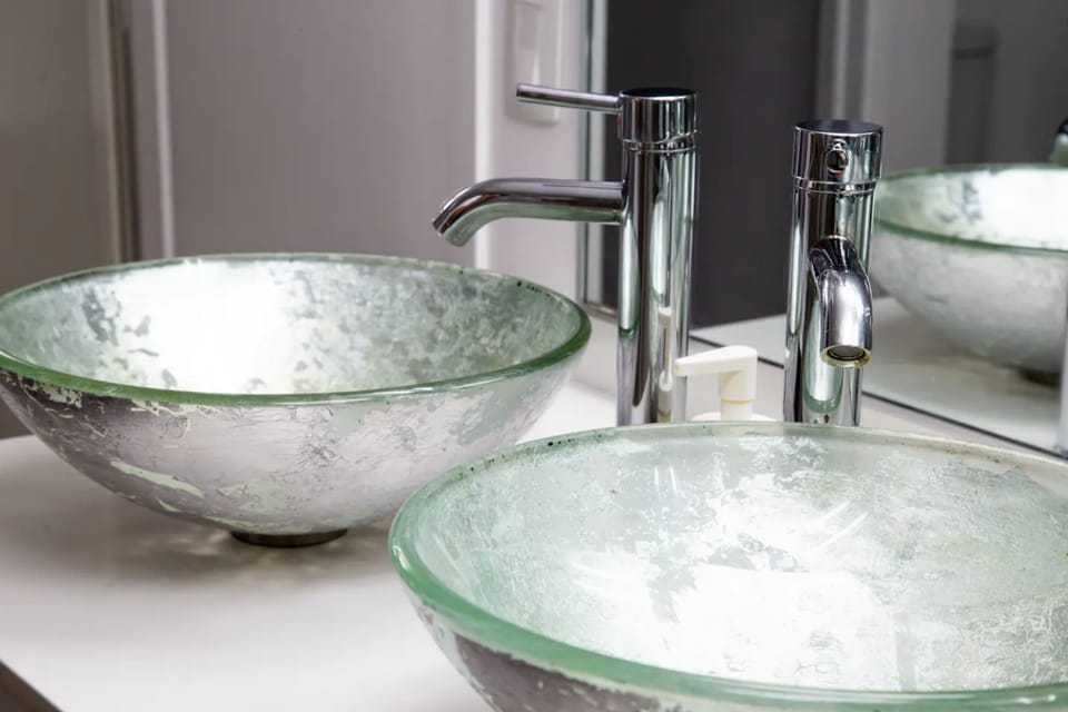 Luxury sinks in bathroom