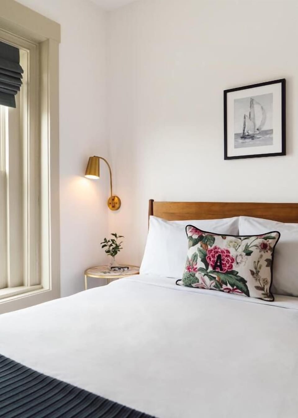 Settle in beside the window for a peaceful night’s sleep.
