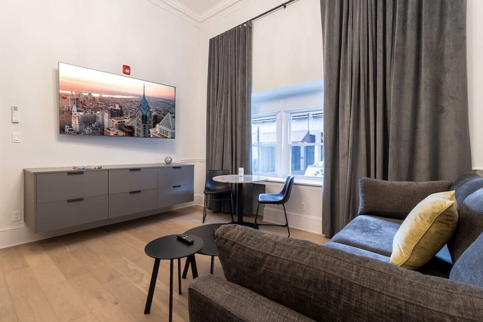 Stylish and cozy living space