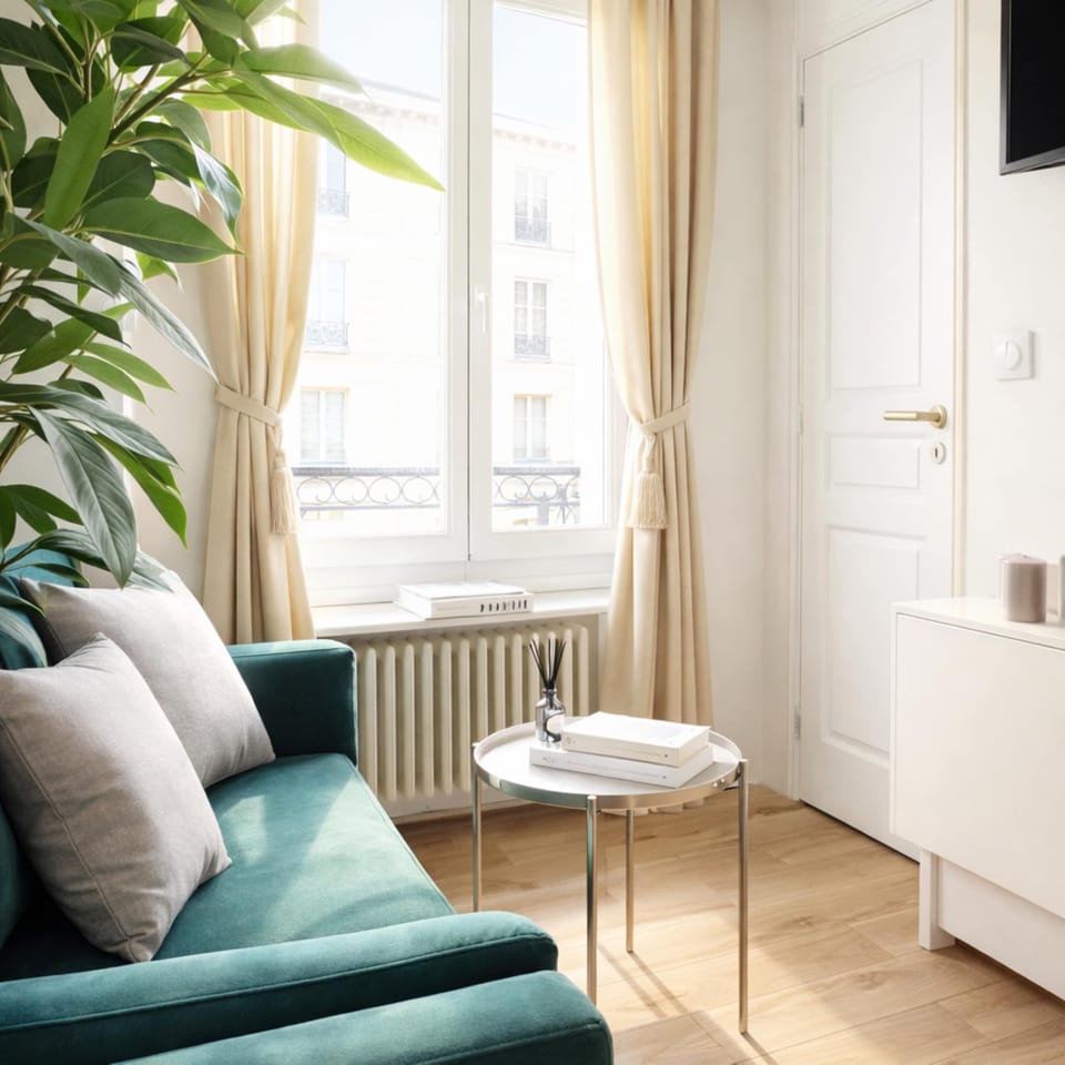 Relax with a flat-screen TV and Wi-Fi