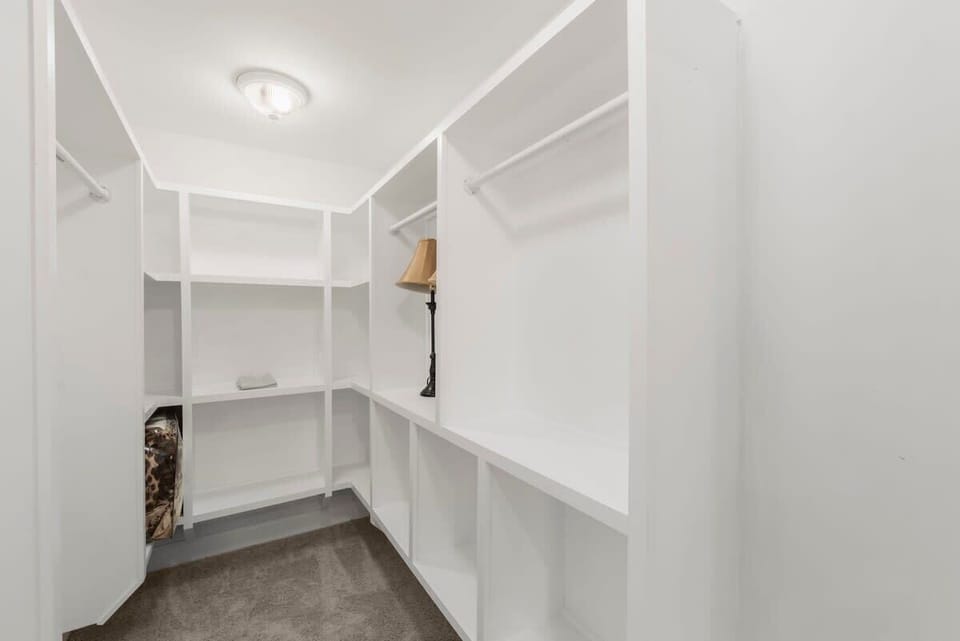 Master Walk in Closet area.