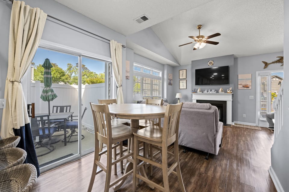 Sit down for a home cooked meal while making wonderful memories.