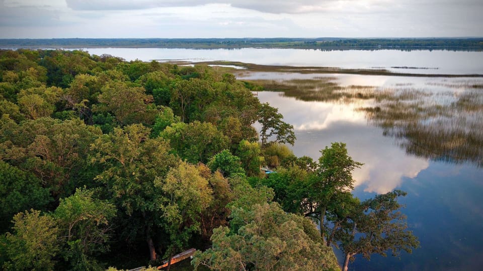 Located in a peaceful bay on Rush Lake in New York Mills Mn. Ottertail County