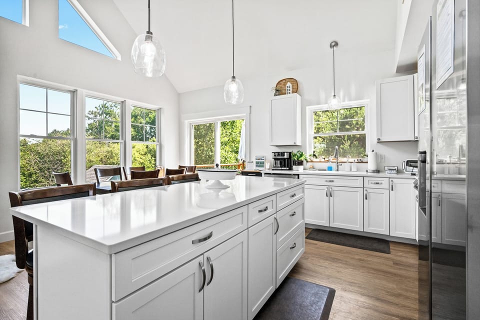 Bright and open Living and Kitchen areas