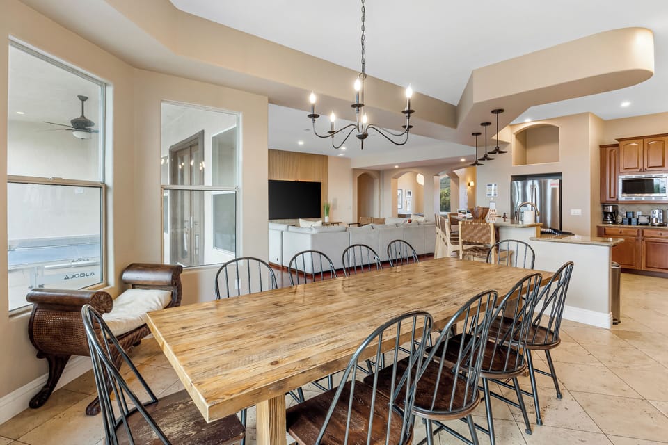Dining area.