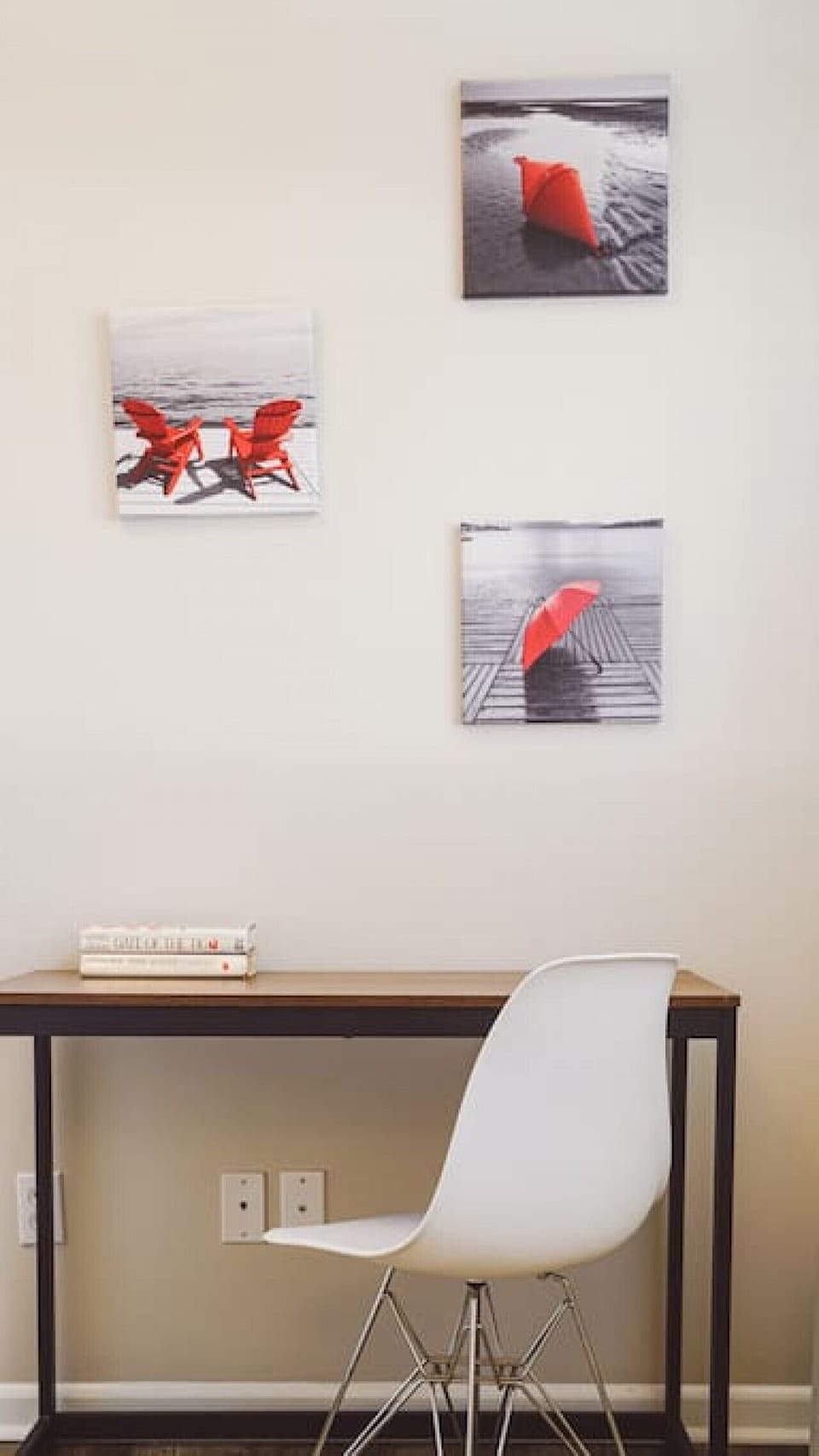 Create in style at your dedicated work space: a chic and functional area designed for productivity in your cozy retreat