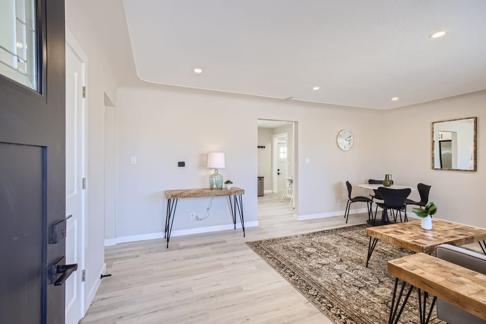 Entry Way - View of the Dining Area from the Couch (Main Floor)