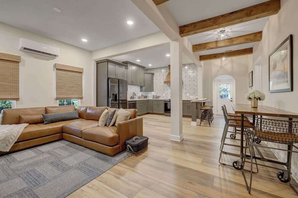 Welcome to our charming home with an open floor plan - a perfect fusion of style and comfort!