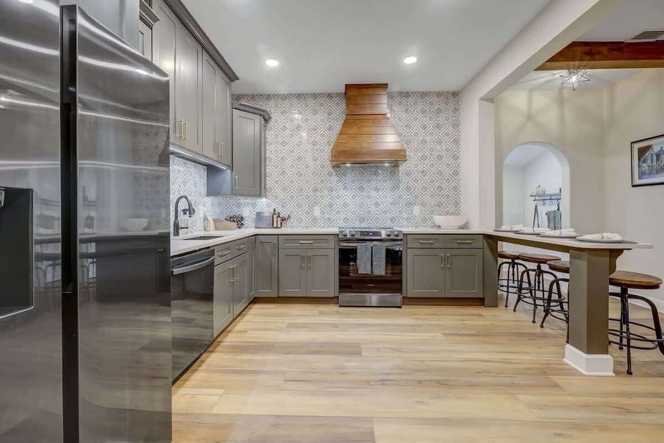 Whip up a home-cooked meal in our custom chef's kitchen, designed to make your stay feel like a home away from home.