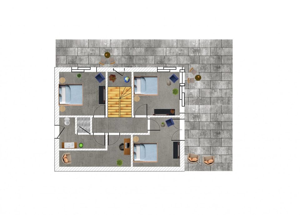 Grundriss 1. Obergeschoss